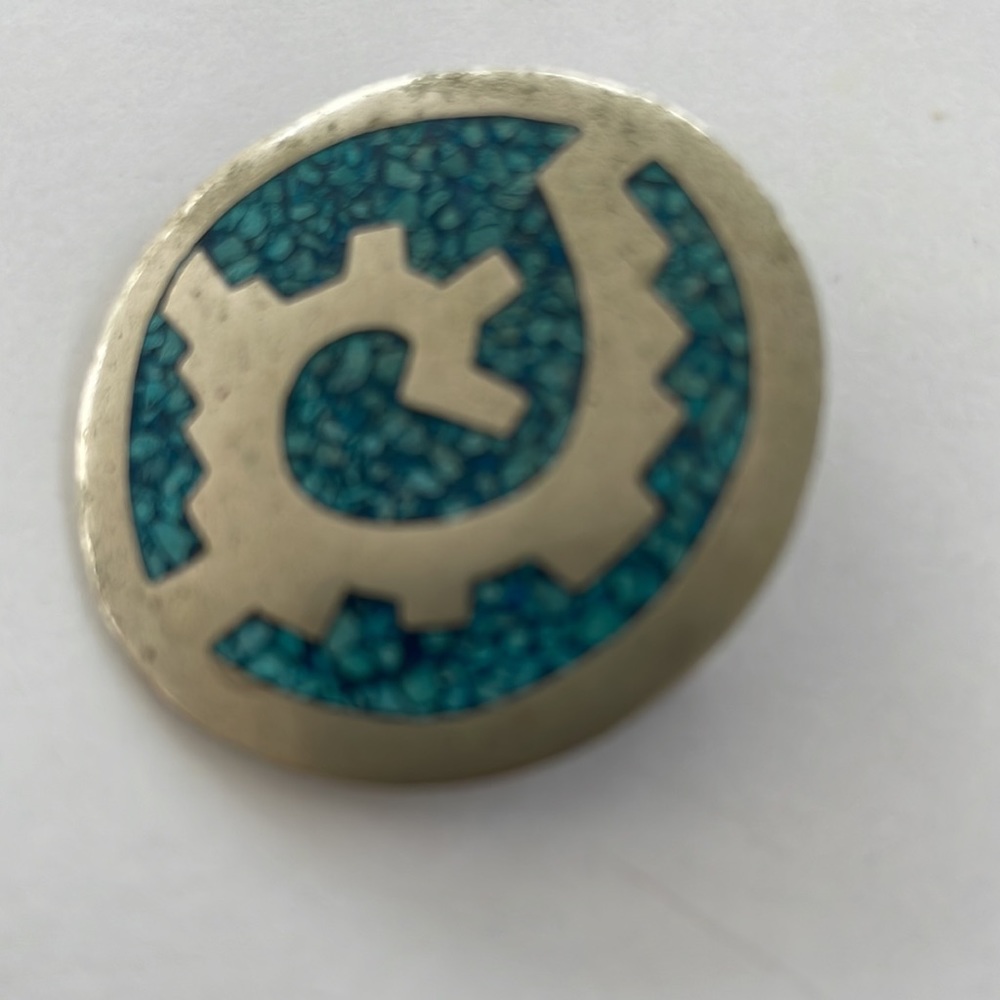 Mexican silver pin - Picture 2 of 2